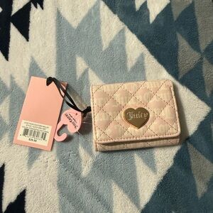 Quilted Pink Heart Wallet